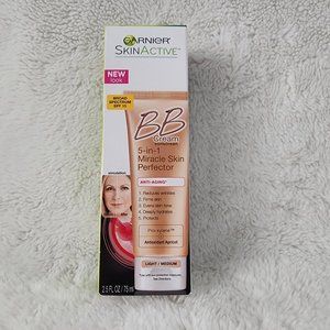 Set of 2 Garnier SkinActive 5-in-1 Miracle Skin Perfector BB Cream, Light Medium